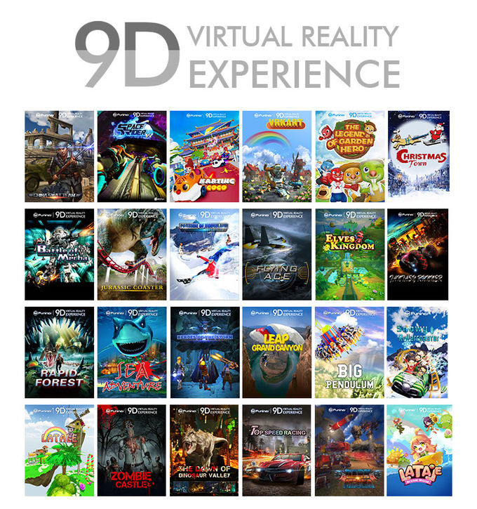 Attrezzatura di spettacolo di Flight Simulator della leva di comando di realtà virtuale di vetro di Funin VR 3D VR