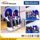 5 sedili reali del parco di divertimenti di realtà virtuale 9D di un giro 2 del cinema con gli effetti ventosi dell'orecchio