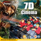 Giro di moto del video gioco 7D, teatro del cinema 7D per il parco di divertimenti