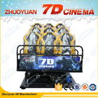cinema interattivo del cinema 7d di 6kw 5D Dynaimic con molte conseguenze sull'ambiente