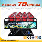 Cinema 12 Seater del simulatore 7D del gioco della fucilazione con colpo elettrico/posteriore