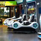 Karting che corre l'automobile elettrica del simulatore di guida di 9d VR per il parco di divertimenti