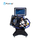 Simulatore del parco 9d Vr di Amus macchina delle montagne russe di realtà virtuale di rotazione di 360 gradi