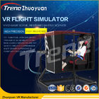 Dimensioni dello schermo a 50 pollici del giocatore del gioco uno di Flight Simulator di realtà virtuale del supermercato