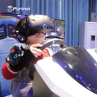 Simulatore di realtà virtuale 9D a schermo HD con sistema di movimento dinamico a bassa manutenzione
