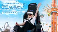 Intrattenimento con VR Drop Tower 9D VR Simulator 360° Movimenti Multiplayer