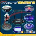 Attrezzatura di video gioco di realtà virtuale del parco di divertimenti di CA 220V con la piattaforma di vibrazione