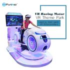 Il divertimento divertente della vettura da corsa del simulatore di realtà virtuale del simulatore del parco a tema 9D VR guida