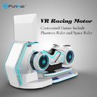 Simulatore di Vr del motociclo del cinema 9d di guida di veicoli di VR, macchina di videogioco di guida