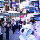 E3 il bianco a macchina elettrico del motociclo VR del simulatore del casco 9D VR con il LED si accende