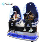 la forma Seat dell'uovo del simulatore di 2.5KW 9D VR per 2 giochi realtà virtuale/di Seater guida