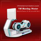 Bianco di corsa della macchina del gioco del simulatore del motore semplice di VR FRP per 1 giocatore