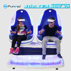 Simulatore interattivo di realtà virtuale della cabina 9D per l'aeroporto, club