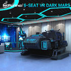Una realtà virtuale 9D Flight Simulator di 6 sedili con la vibrazione posteriore 4200*3670*2350mm