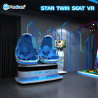 Simulatore di moto del cinema 360 dell'uovo di ISO9001 1 Seat 9D VR per gli anni 4+
