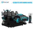 6 il teatro attraente 6 del cinema dei sedili VR mette il buio a sedere Marte del simulatore di 9D VR