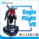 Eagle nero Flight Simulator con spara/220V della fucilazione 360 cinema interattivo di vista 9D VR di grado
