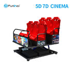 12 sport del cinema del simulatore di film dei sedili 5D 7D ed attrezzature di spettacolo