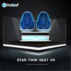 360 cinema di realtà virtuale dei sedili 9D di grado 2 con effetto di spazzata della gamba della sedia dell'UOVO