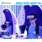 Blu + uovo bianco del cinema di realtà virtuale 9D per il centro commerciale una garanzia da 1 anno