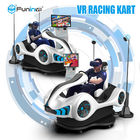 220V scherza/simulatore VR dei bambini 9D VR che corre l'automobile di Karting 360 gradi