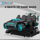 Cinema stabile di 9D VR che determina i giri del parco di divertimenti dei giocatori della macchina 9D 6 del gioco dell'automobile