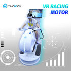 Simulatore con diversi giocatori di moto del motociclo di VR con la piattaforma dinamica di DOF