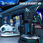 macchina volante del gioco del simulatore 2.0kw+200 chilogrammo VR 360 del cinema di volo di 1260*1260*2450mm 9D VR Eagle per il parco di divertimenti