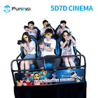 moto materiale di film del teatro del cinema del simulatore 3D 4D 5D 6D del cinema del metallo 7D Cineme 5D