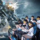 Simulatore Rider Metal Screen del cinema dei giochi 7D della fucilazione di VR 6/9 sedili