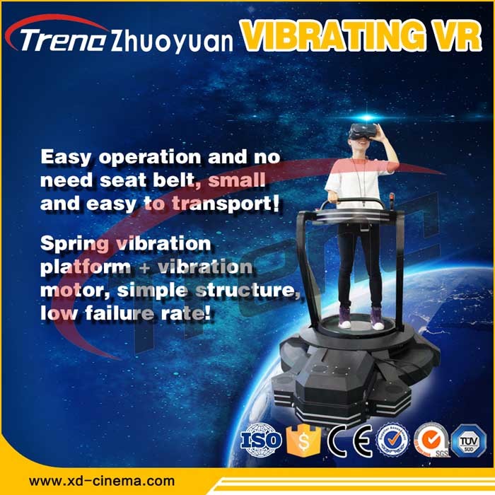 Simulatore di grado 9D VR dello SGS 360 con il terremoto che vibra effetto del simulatore di VR