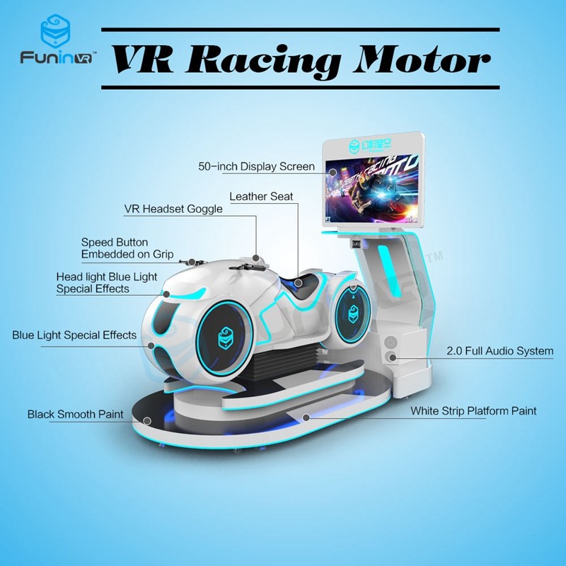 Guida di veicoli del simulatore del centro commerciale 9D VR correndo la macchina del gioco del simulatore di Vr