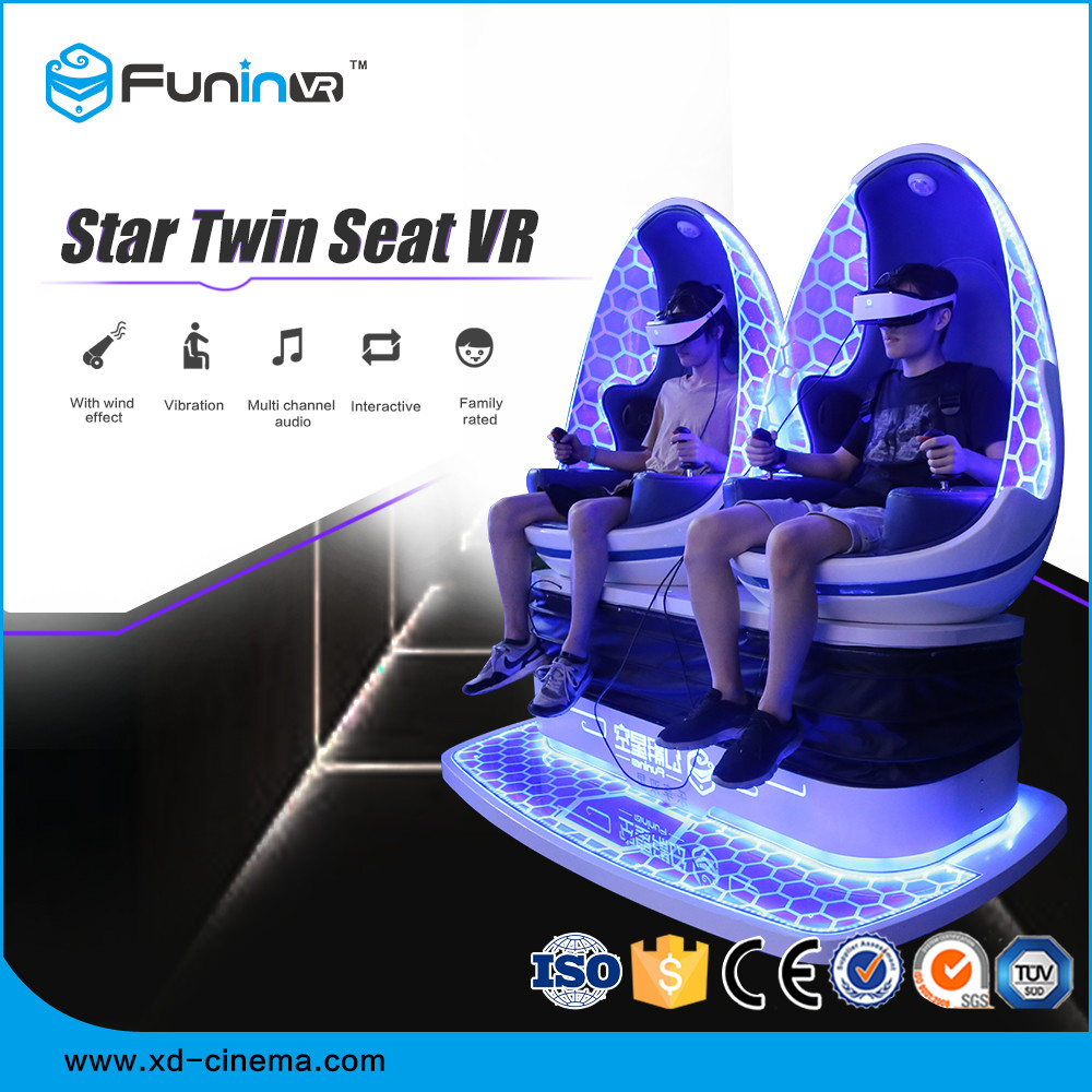 il simulatore di realtà virtuale del cinema di 9D VR scherza il parco di divertimenti di giri