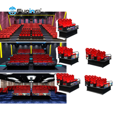 Teatro cinematografico in 7D con 9 sedili di movimento
