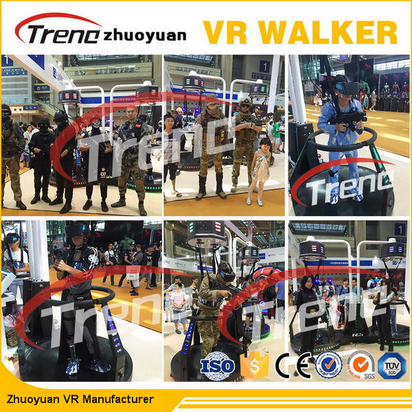 Pedana mobile del simulatore VR di realtà virtuale dei giochi di sport di forma fisica con l'aspetto attraente per il parco di divertimenti