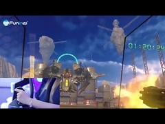 Simulatore dell'interno di immersione subacquea di cielo del simulatore dei giochi 9D VR del parco di divertimenti 360 VR