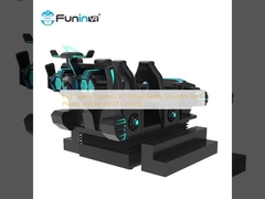 Simulatore di realtà virtuale 9D ad alto standard di sicurezza per 6 giocatori e varietà di contenuti