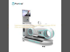 Vivi il futuro del gaming con lo schermo da 55 pollici, la sedia VR 9D e il materiale in fibra di vetro