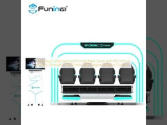 Porta il tuo divertimento al livello successivo con il simulatore di realtà virtuale 9D schermo HD 360 gradi controllo del movimento