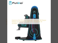 Prova l'esperienza di gioco definitiva con la rotazione a 360 gradi e il controller joystick nel nostro simulatore VR 9D AC220V