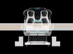 Capacità di peso di 610 kg 9D VR Chair con esperienza VR immersiva e joystick controller