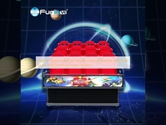 Teatro cinematografico 5D su misura con 9-48 posti e sistema di alimentazione elettrica