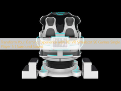 Trasforma la tua esperienza di gioco con il simulatore VR 9D 50 giochi per giocatore singolo suono surround 5.1