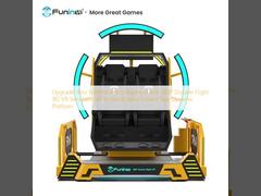 Migliora il tuo business di intrattenimento con 360° Double Flight 9D VR Simulator 40 Inch Display Screen Size Dynamic Platform