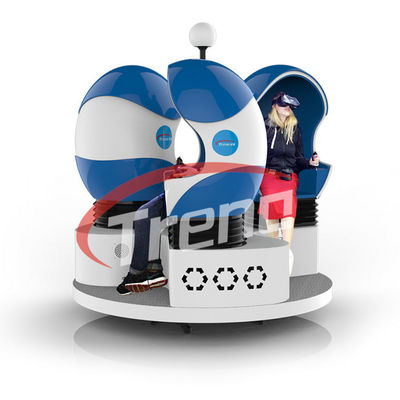 Giro dell'interno completamente Immersive di moto dei sedili 9d del supermercato HD 3 con effetto del fumo