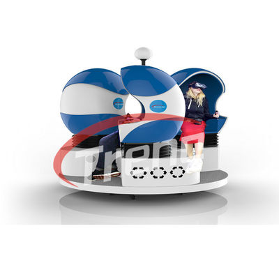 giocatore emozionante del simulatore 2 della spaccatura 9D VR dell'occhio della cuffia avricolare 3D per il parco a tema