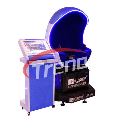 Egg sedili del cinema di realtà virtuale del parco a tema 9D di forma i doppi 1500 SGS di watt approvati