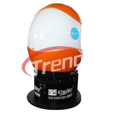 Giro a piena vista 2 Seat del cinema di realtà virtuale 9D con una piattaforma girante da 360 gradi