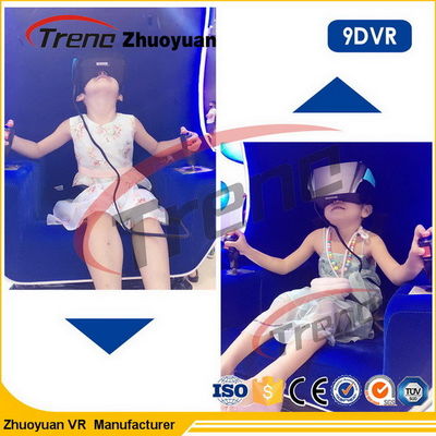 Il cinema online del gioco VR 9D della vettura da corsa triplica la sedia 220 volt 5500 watt