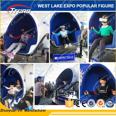 360 simulatore attraente del parco a tema 9D VR di grado con i vetri di HD 1080P